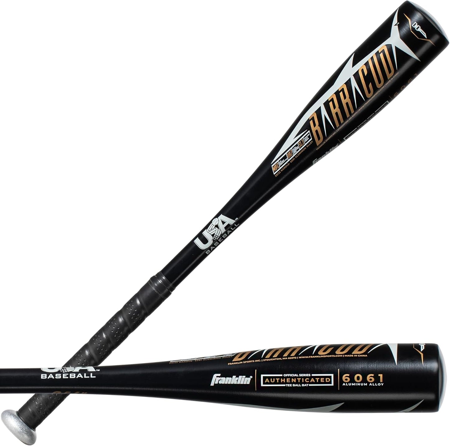 Franklin Sports Kids Teeball Bat - Venom Barracuda Aluminum
