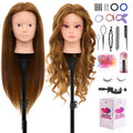 Neverland Beauty Mannequin Head Human Hair 28in - Practice Styling