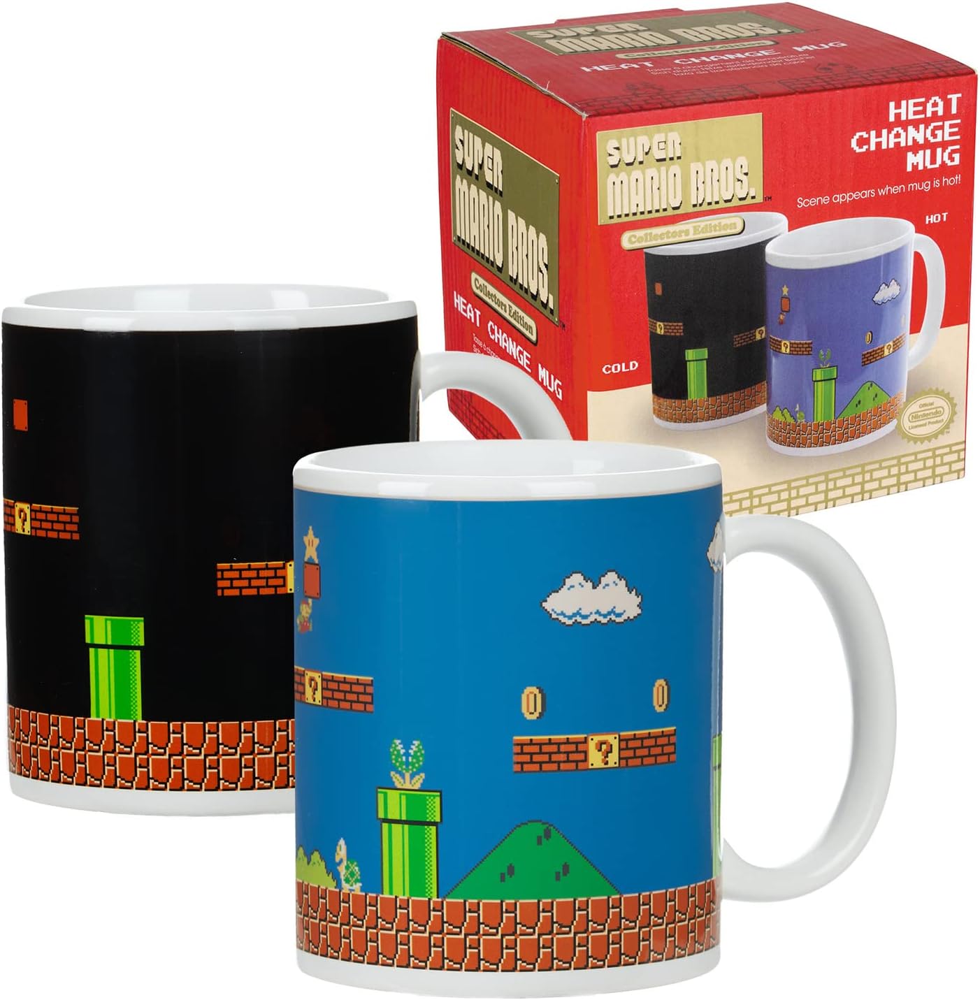 Super Mario Heat Changing Coffee Mug - Collector's Edition