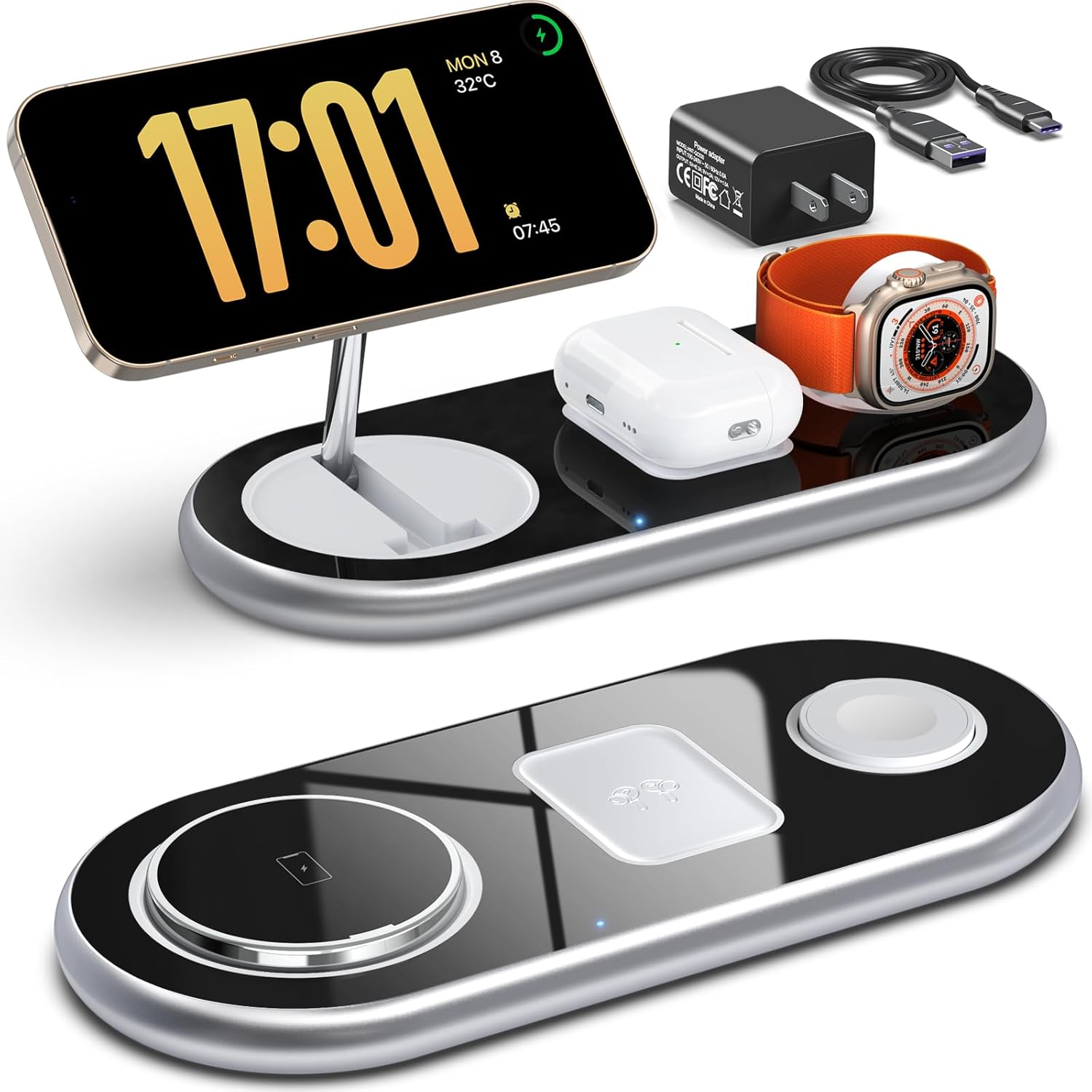 3-in-1 Mag-Safe Charger Stand by OKflyman