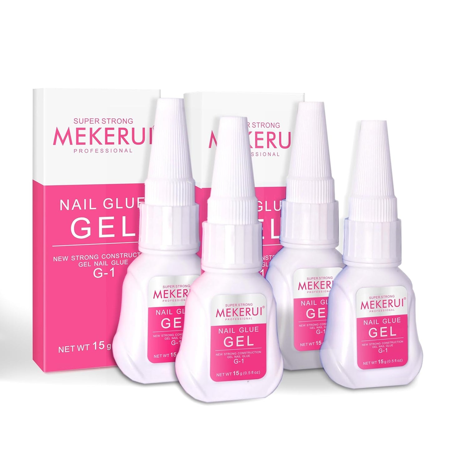 Super Strong Nail Glue Gel for Press on Nails - Long Lasting