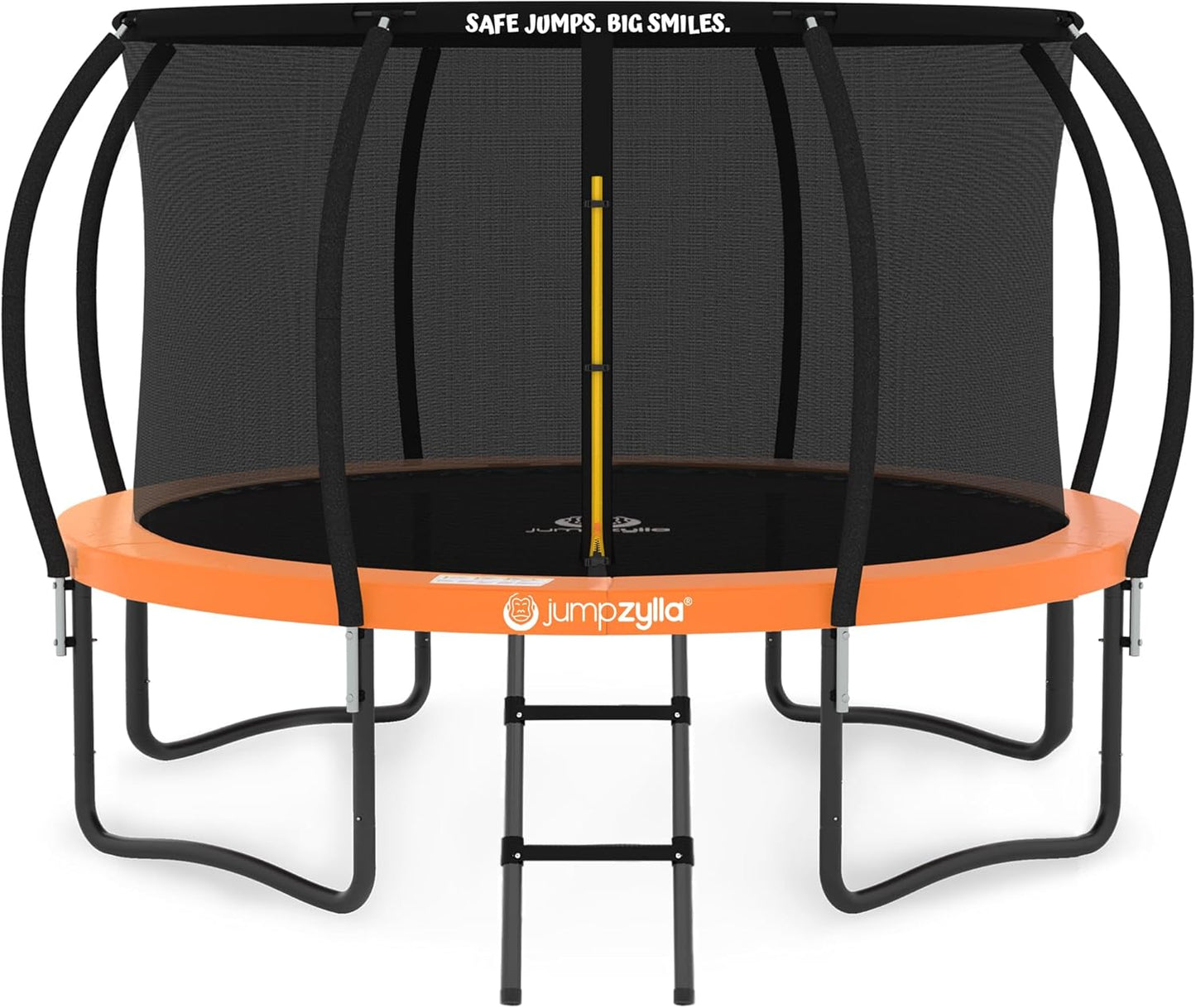 Jumpzylla Trampoline Outdoor 8FT to 16FT with Enclosure & Ladder