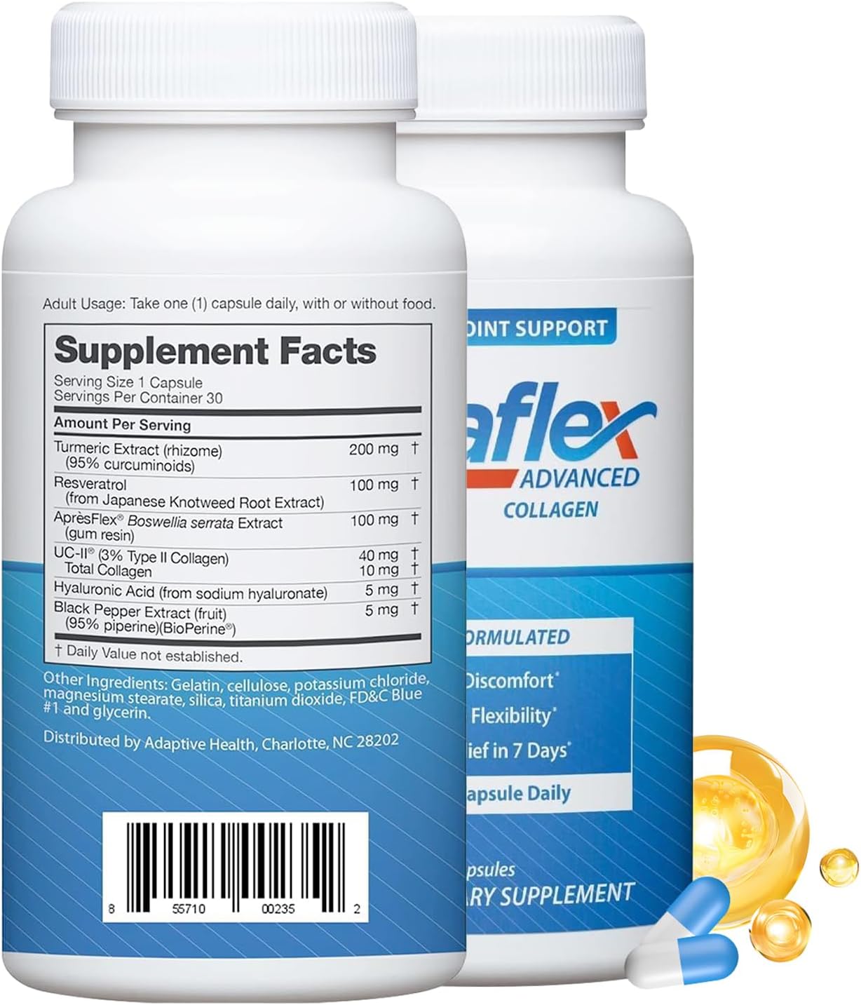 Rapid Joint Support Supplement for Health, Mobility & Flexibility