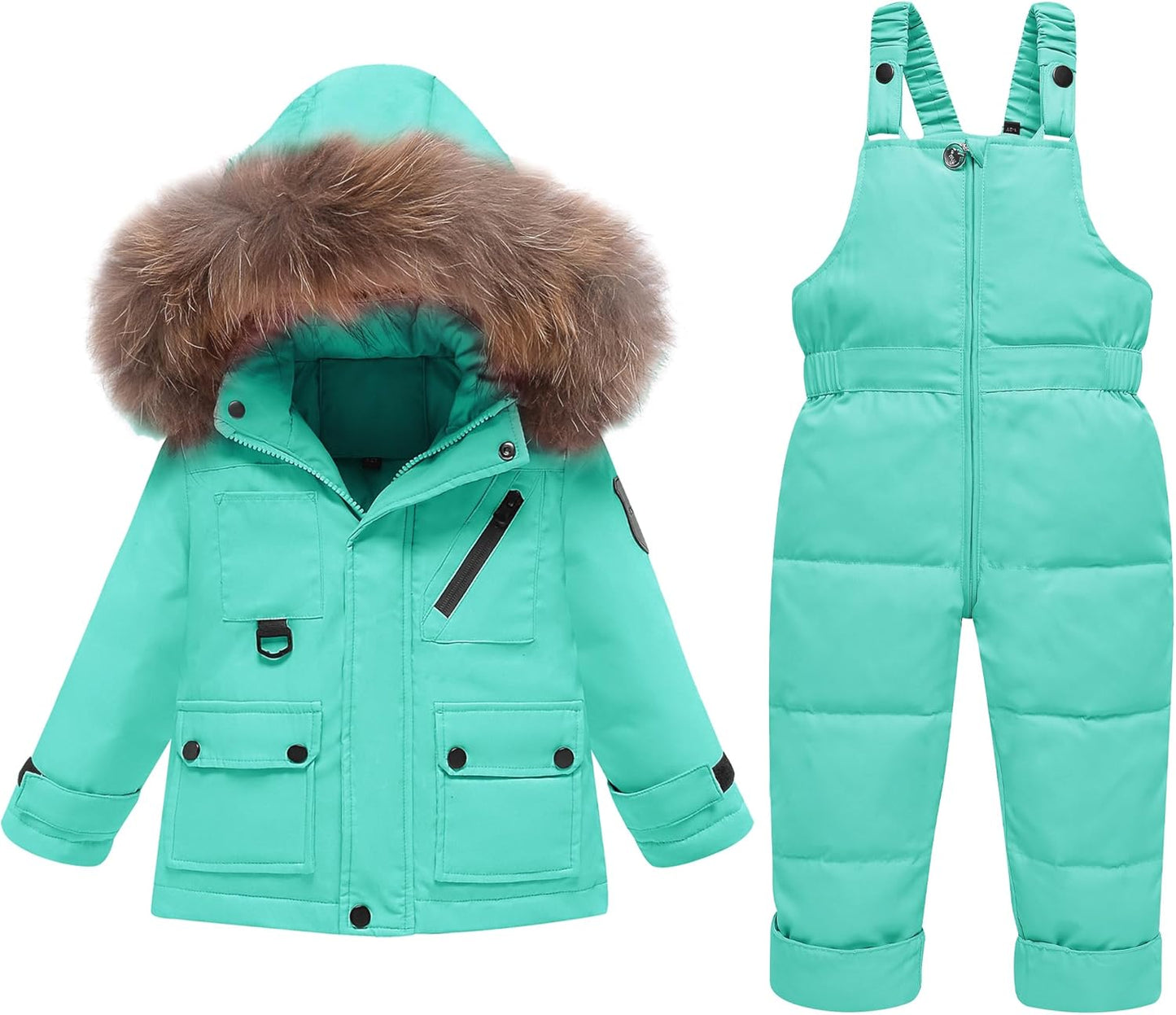 2-Piece Toddler Snow Suit for Ultimate Winter Fun and Comfort