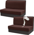 Gollense RV Dinette Cushion Covers Set of 2 - Waterproof Stretch