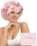 Silk Bonnet for Sleeping Women - 100% Mulberry Silk Reversible