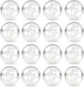 Capsule Vending Machine Round 250 pcs 1.1 in - Clear Empty Capsules