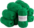 Knit Picks Mighty Stitch Worsted Weight Green Yarn Pack - 10 Skeins