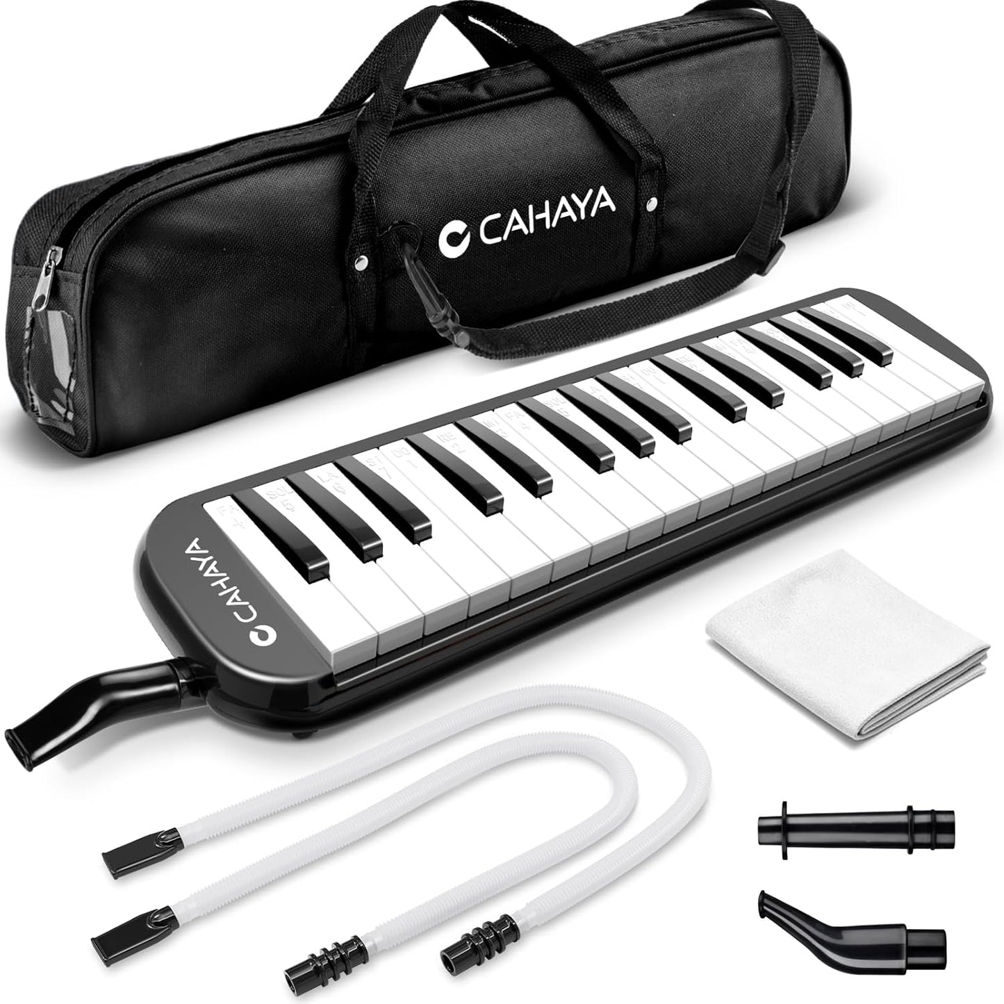 CAHAYA Melodica 32 Keys Air Piano with Carrying Bag for Travel