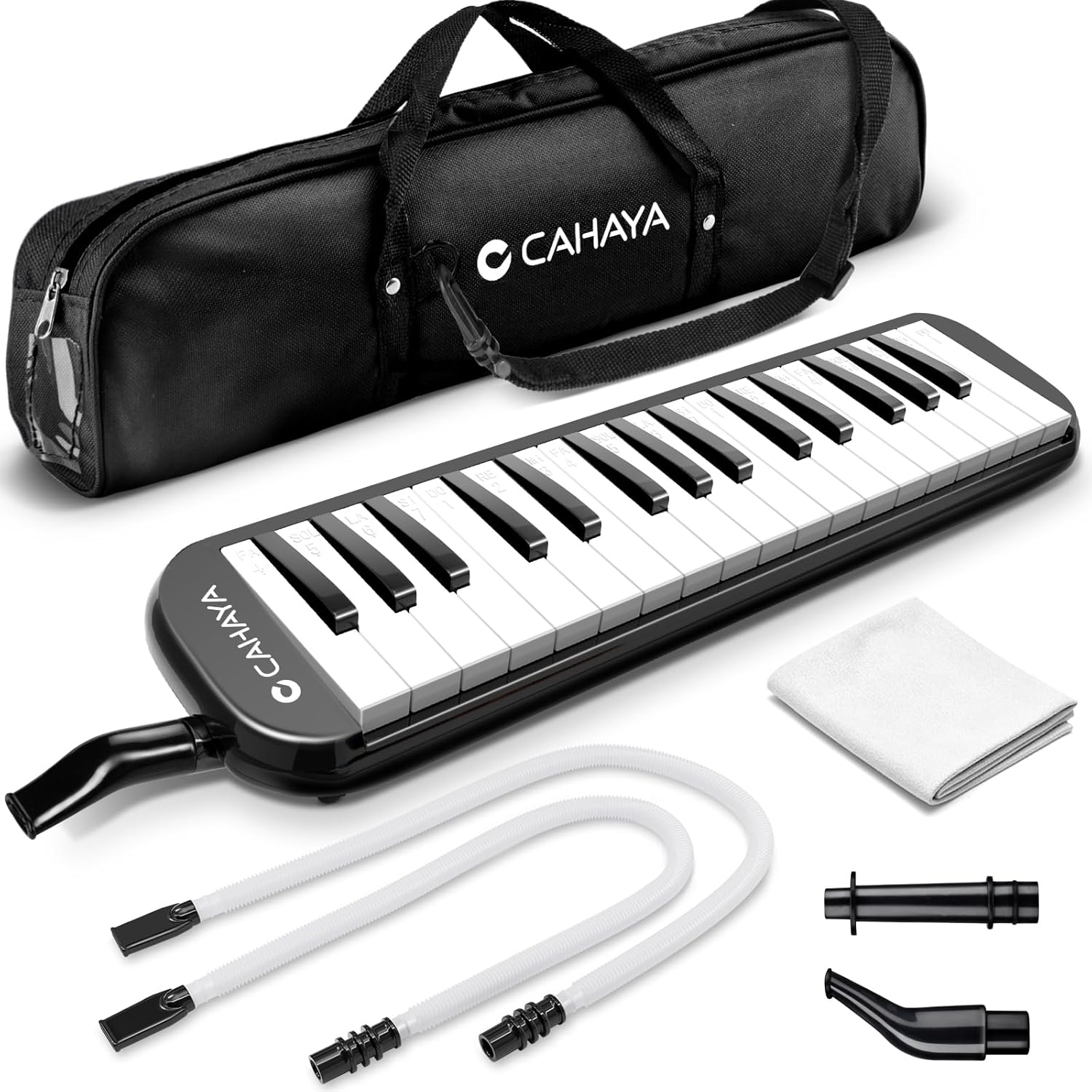 CAHAYA Melodica 32 Keys Air Piano with Carrying Bag for Travel