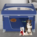 42x42x26 in Dog Playpen with Removable Top - Indoor Puppy Pen