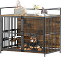 Dog Crate Furniture for Large Dogs - Sturdy Indoor Kennel