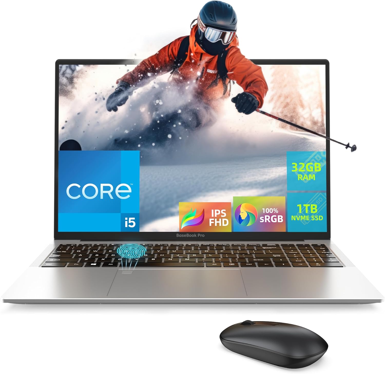 Powerful Core i5 Laptop for Gaming & Work, 32GB RAM, 1TB SSD