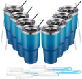 30oz Insulated Stainless Steel Tumbler 8 Pack - Durable Travel Cups
