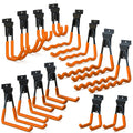 3-H Slatwall Accessories 14 Pack - Heavy Duty Slat Wall Hooks