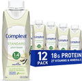 Plant-Based Vanilla Nutrition Shake - 18g Protein, 29 Vitamins & Minerals