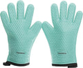 KITCHEN PERFECTION S Silicone Smoker Oven Gloves - 10.6in Heat