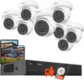 Anpviz 16 Channel NVR PoE Security Camera System - 8 Pack 6MP Cameras