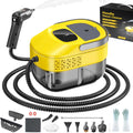 Handheld Pressurized Steam Cleaner - 3-Level, 10s Heat-Up (Yellow)