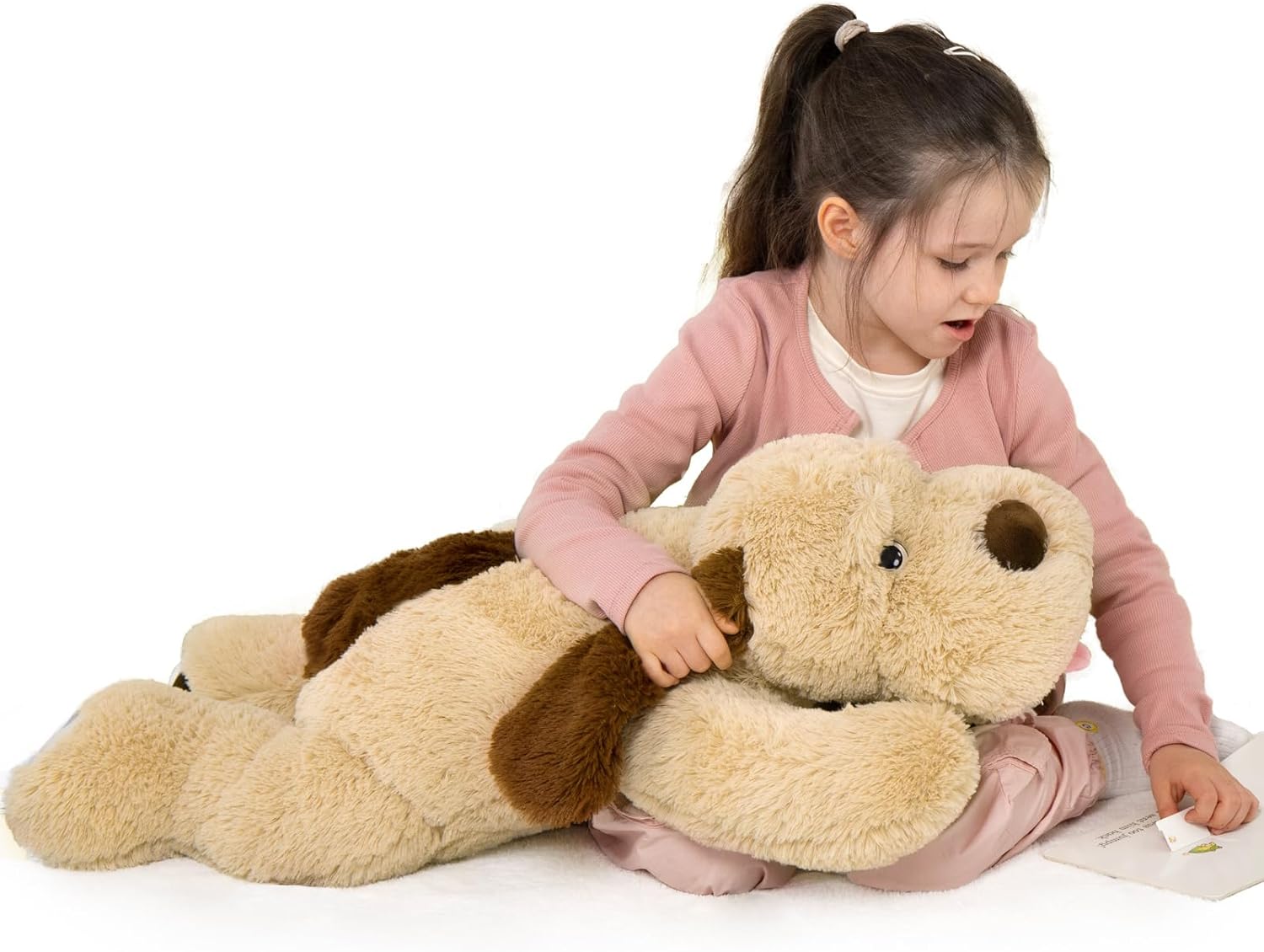 MaoGoLan Giant Dog Plush, 31in Soft Stuffed Animal Pillow