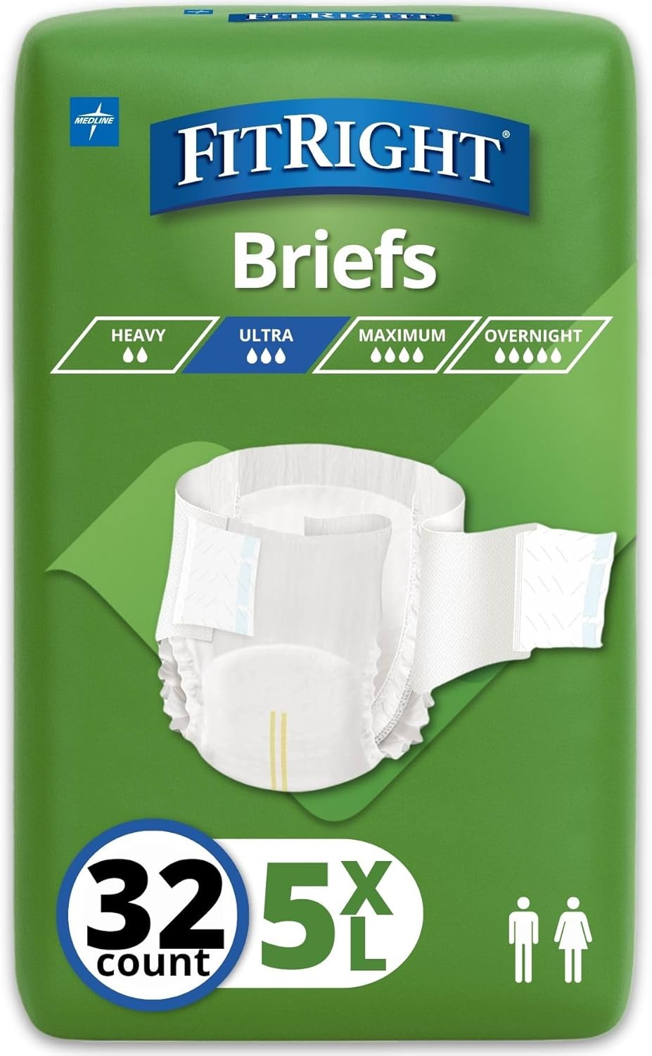 FitRight Bariatric Adult Diapers for Maximum Absorbency and Comfort