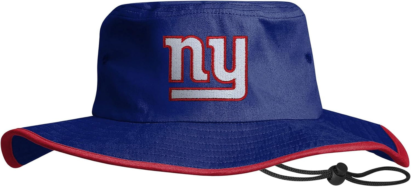 FOCO Unisex NFL Team Logo Sport Outdoor Sun Bucket Boonie Hat