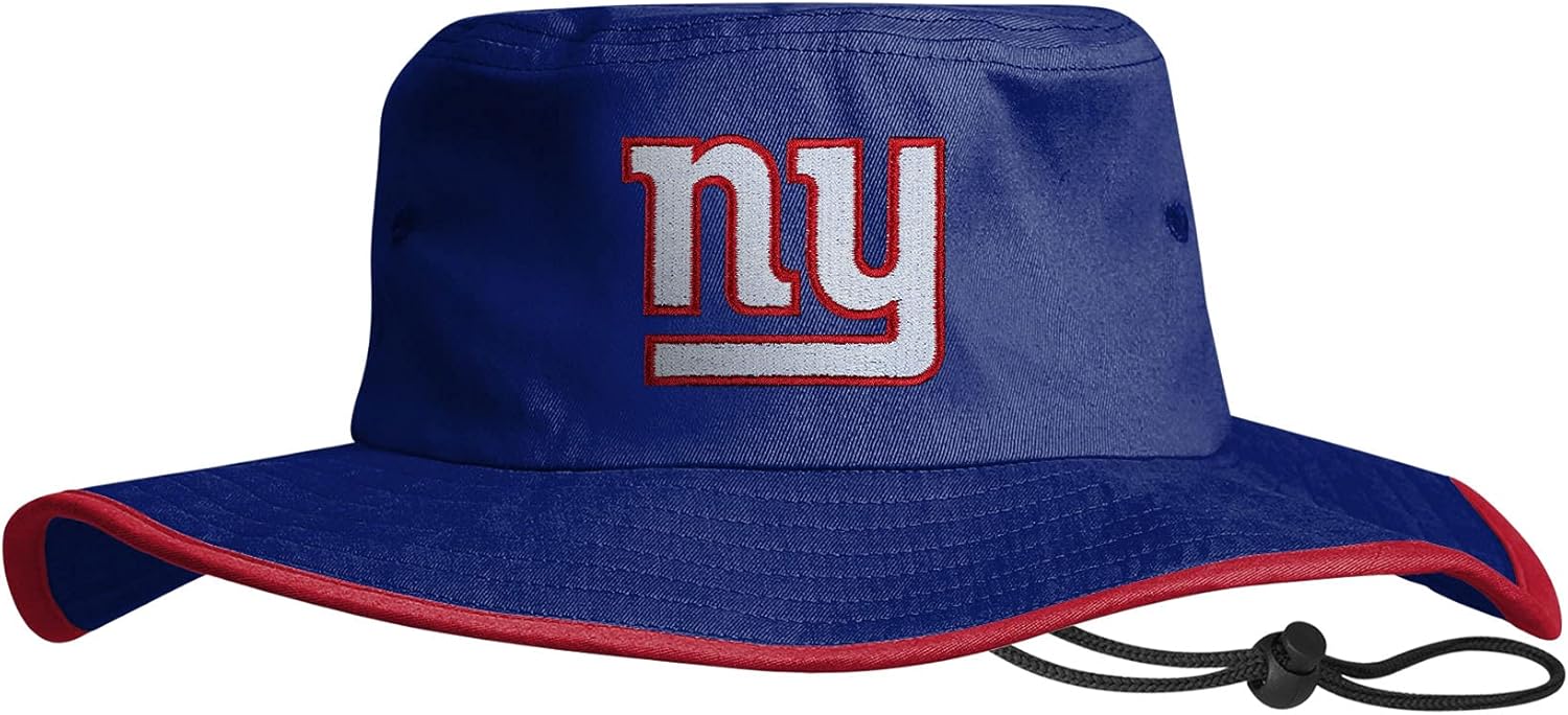 FOCO Unisex NFL Team Logo Sport Outdoor Sun Bucket Boonie Hat