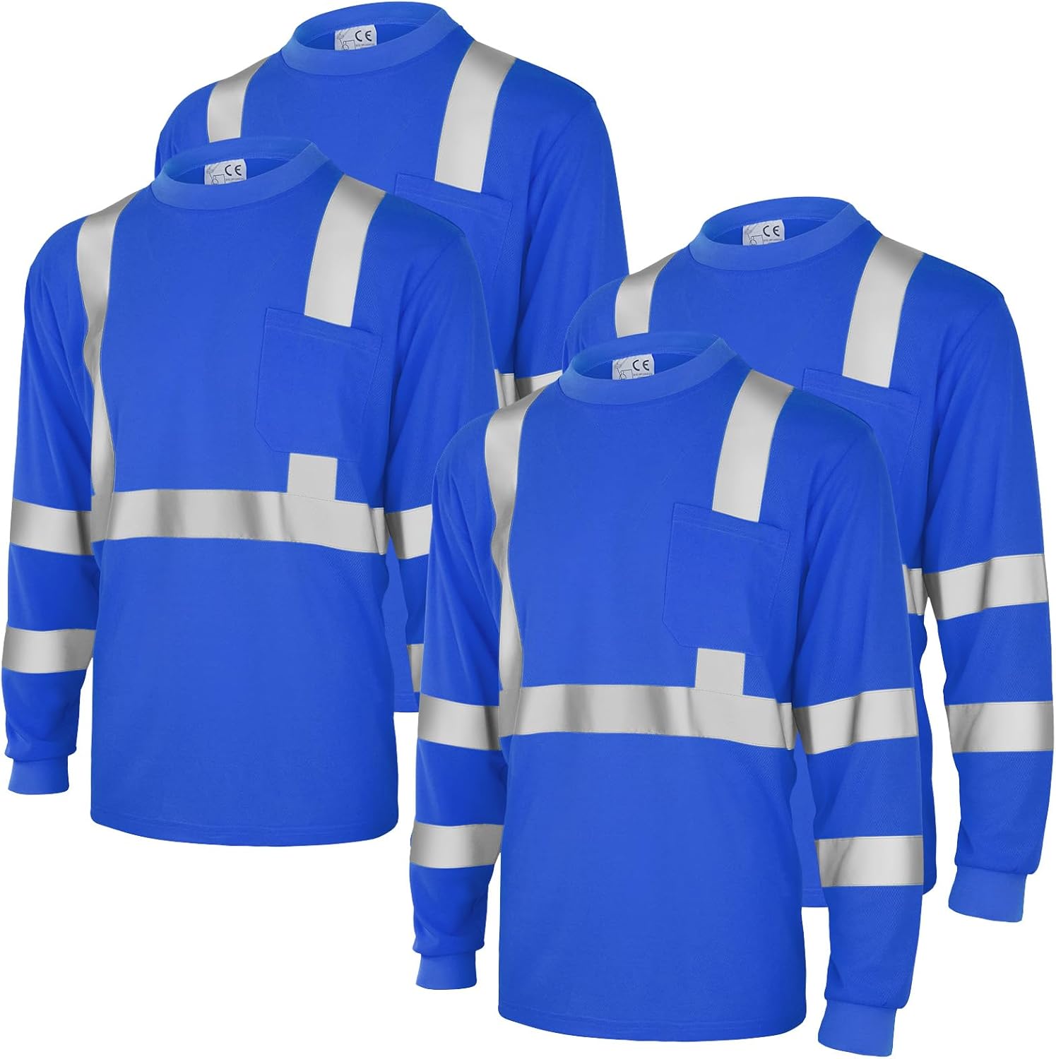 High Visibility Reflective Safety Shirts for Men and Women