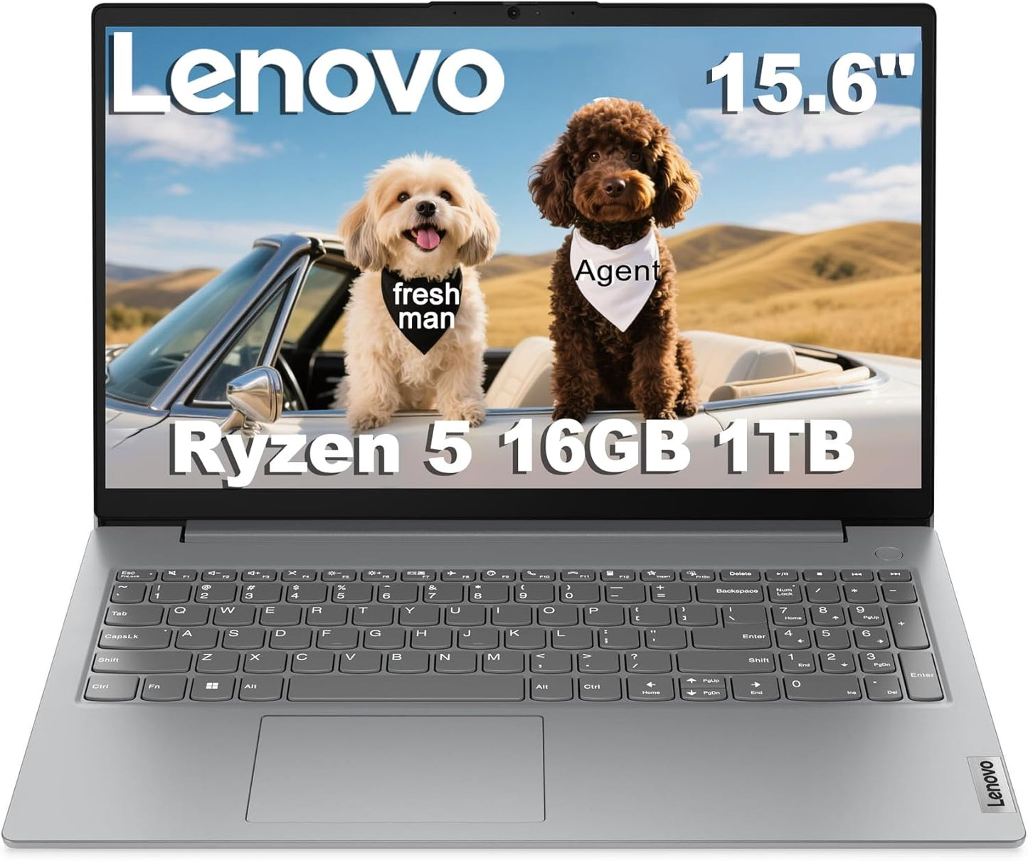 Lenovo V15 Gen 4 Business Laptop with Ryzen 5 and 16GB RAM