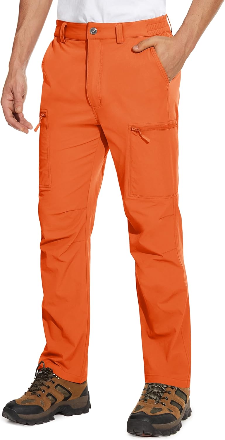 MAGCOMSEN Men's Hiking Pants: Lightweight, Water Resistant Design