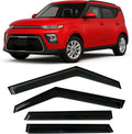 Tape-on Rain Guards for Kia Soul 2020-2025 - Durable Visors