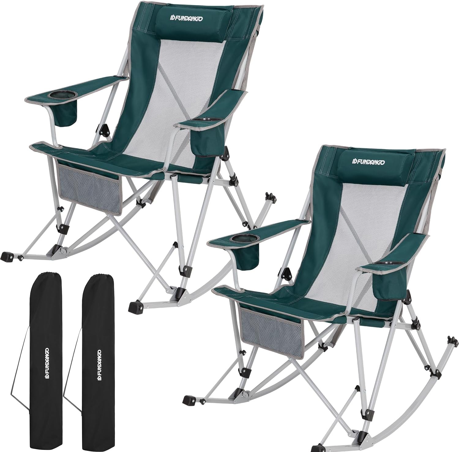 FUNDANGO Portable Rocking Chairs - Relax Anywhere!