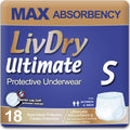 Adult Incontinence Underwear High Absorbency Small 18-Pack - Ultimate