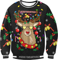 Unisex Kids Ugly Christmas Sweatshirt 3D Graphic Pullover - Fun