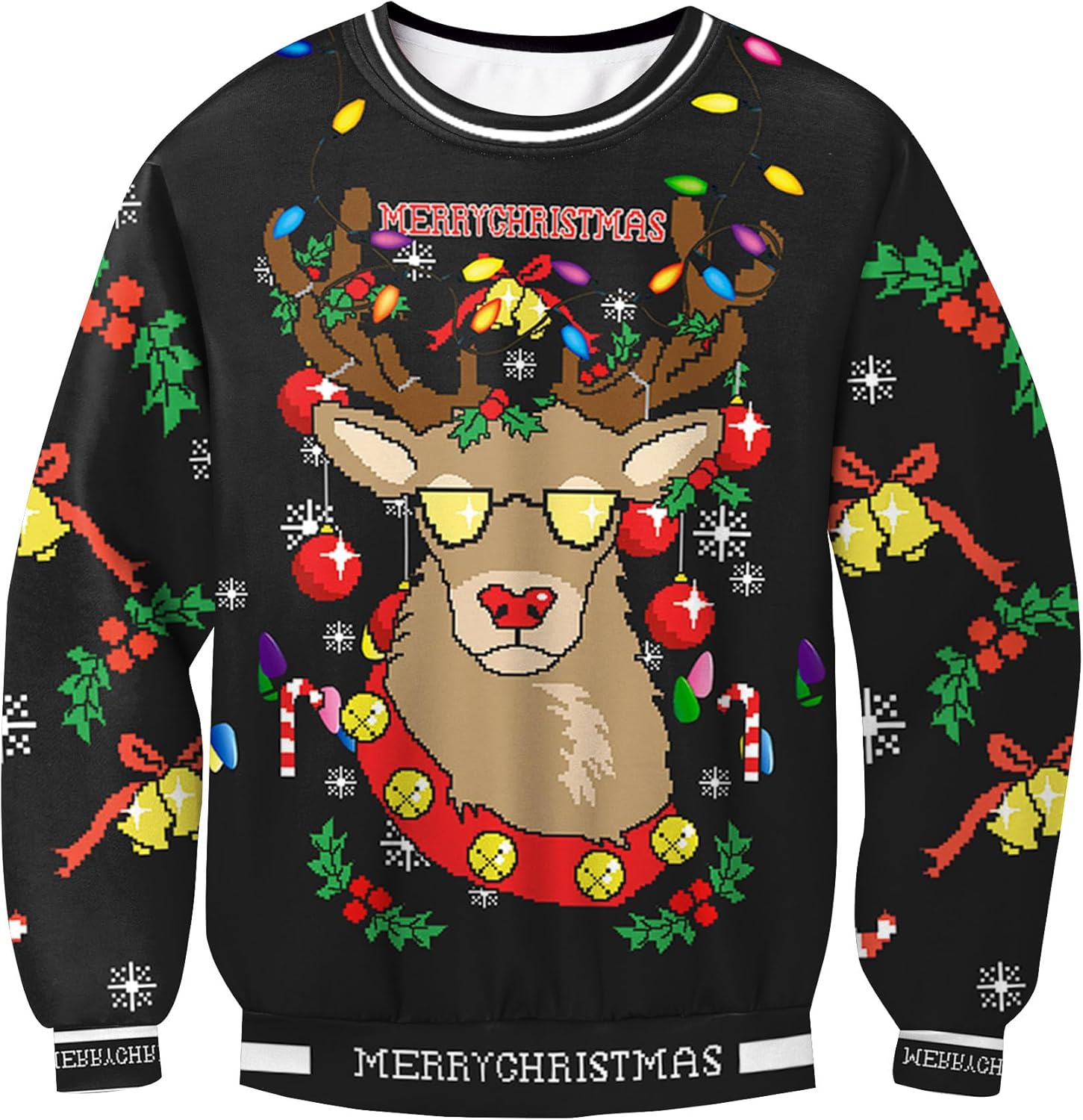 Unisex Kids Ugly Christmas Sweater for Fun Holiday Style
