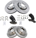 TRQ Premium Ceramic Brake Pad & Rotor Kit for GM SUV Truck - Direct
