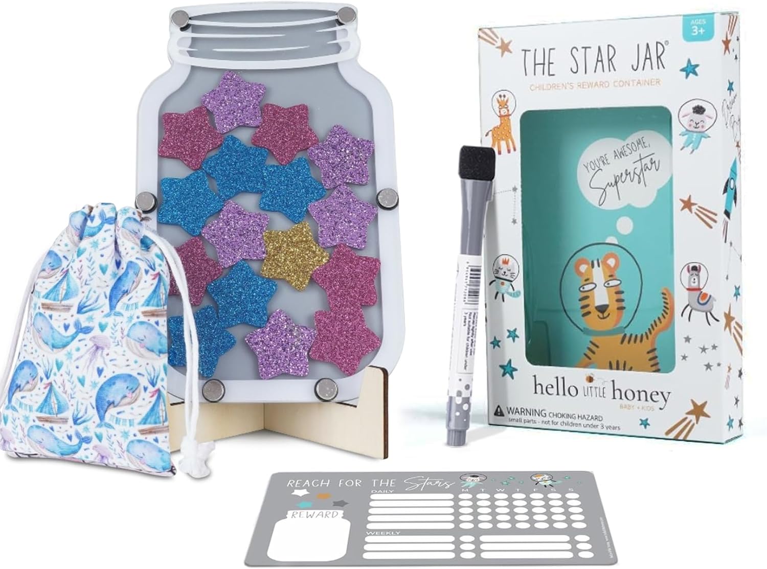 The Original Star Jar Reward Chart for Kids - Under The Sea