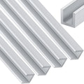 4 Pcs 4 ft U Channel Aluminum C Channel for Display Stands