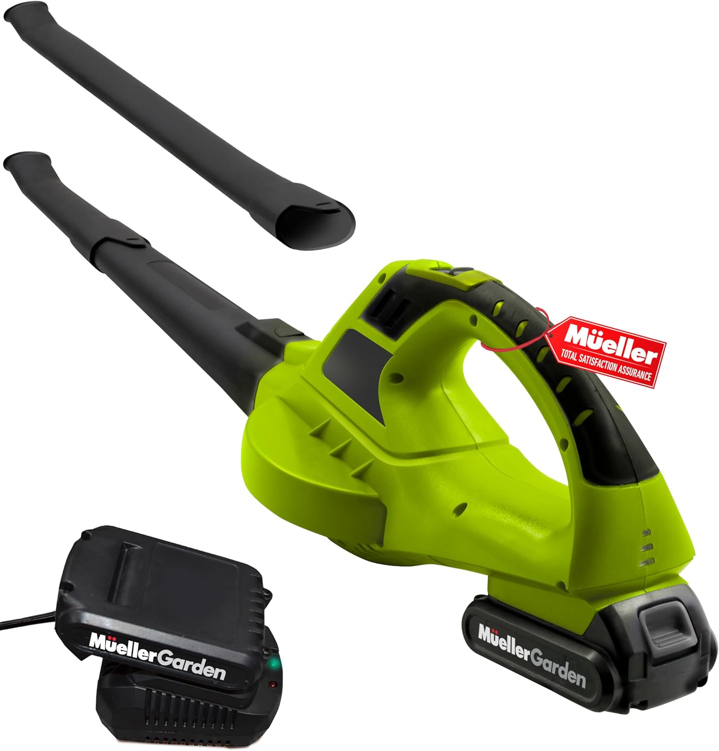 Mueller UltraStorm Leaf Blower Cordless Electric for Lawn Care