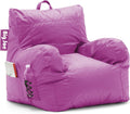 Big Joe Dorm Bean Bag Chair Radiant Orchid SmartMax - Cozy Grab-and-Go