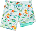 SURF CUZ Mens Swim Trunks 7 in Inseam with Compression Liner - Quick !