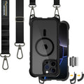 iPhone 16 Pro Max Case with Strap - 20ft Drop Protection