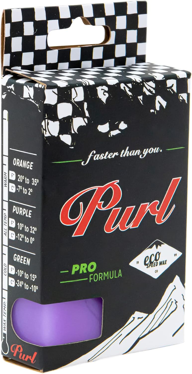 Race-Ready PURL Ski Wax - Fluoro Free