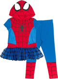 Marvel Avengers Spider-Man Spider-Gwen Captain America Girls Cosplay