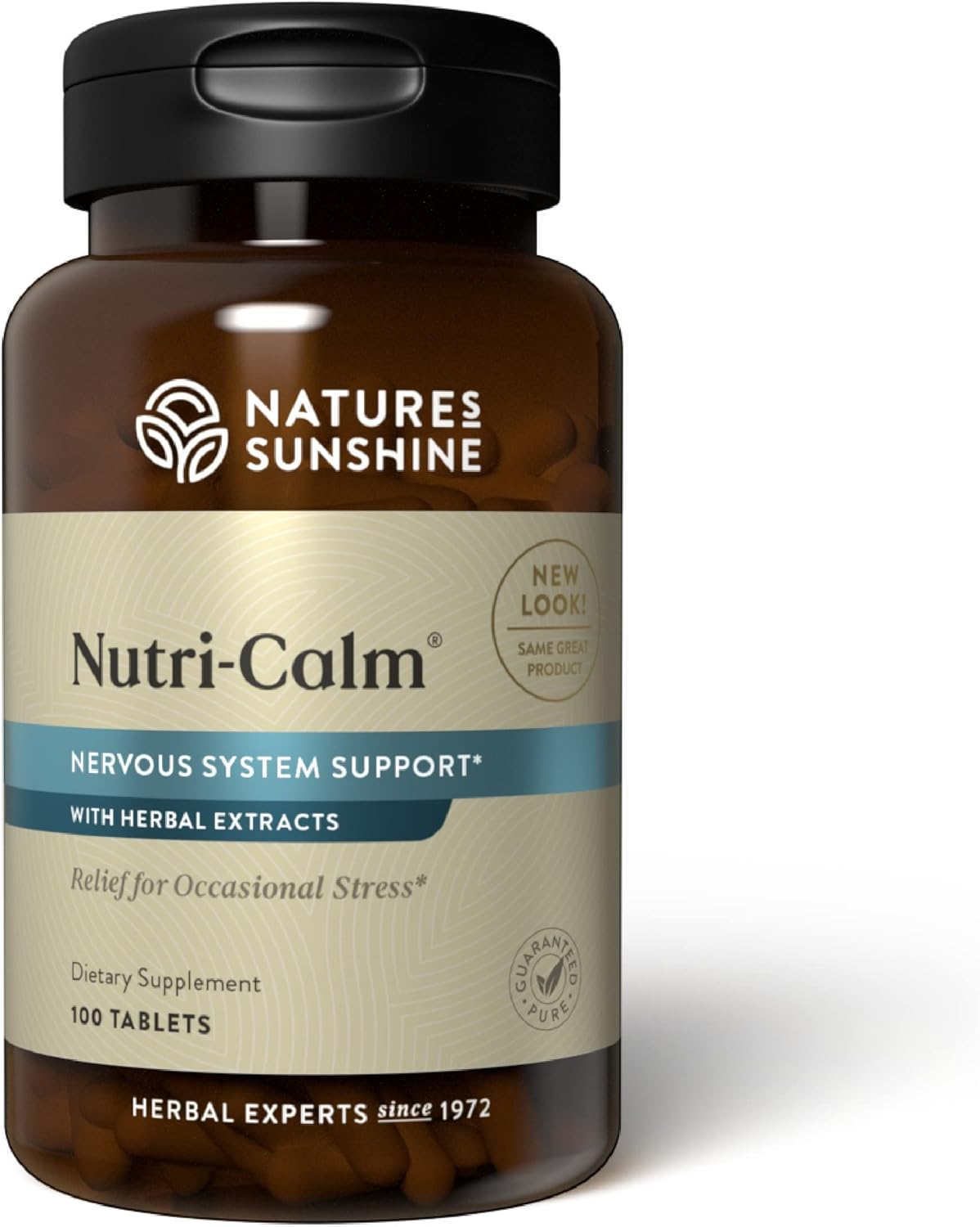 Nutri-Calm Herbal Stress Relief Supplement for Natural Calm