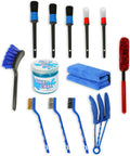 13pcs Car Detailing Kit - Complete Interior & Exterior Brush Set