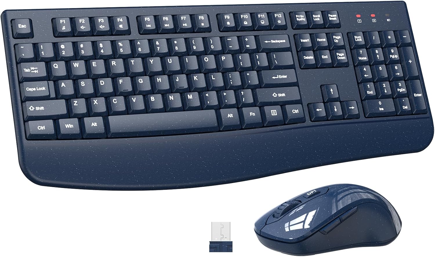 Wireless Keyboard and Mouse Combo for Ergonomic Comfort