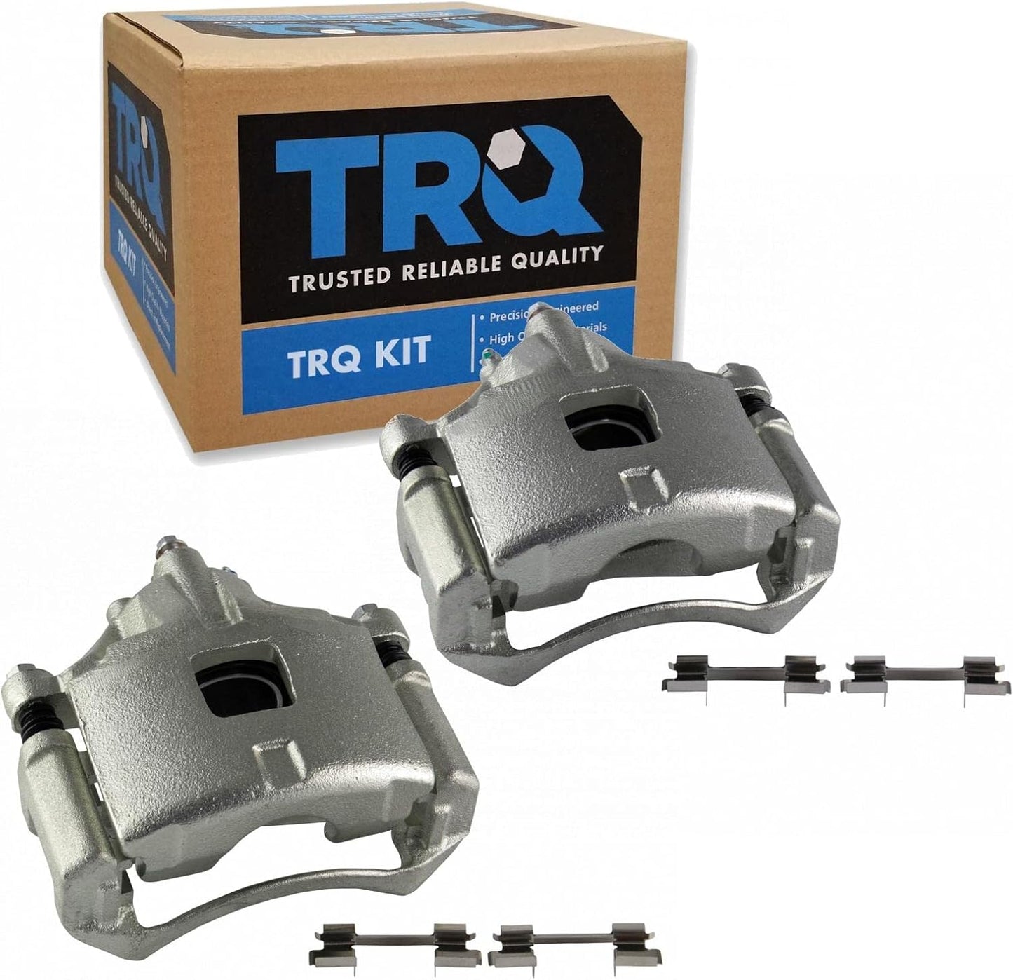 TRQ Front Brake Caliper Set for Buick, Cadillac, Chevrolet & More