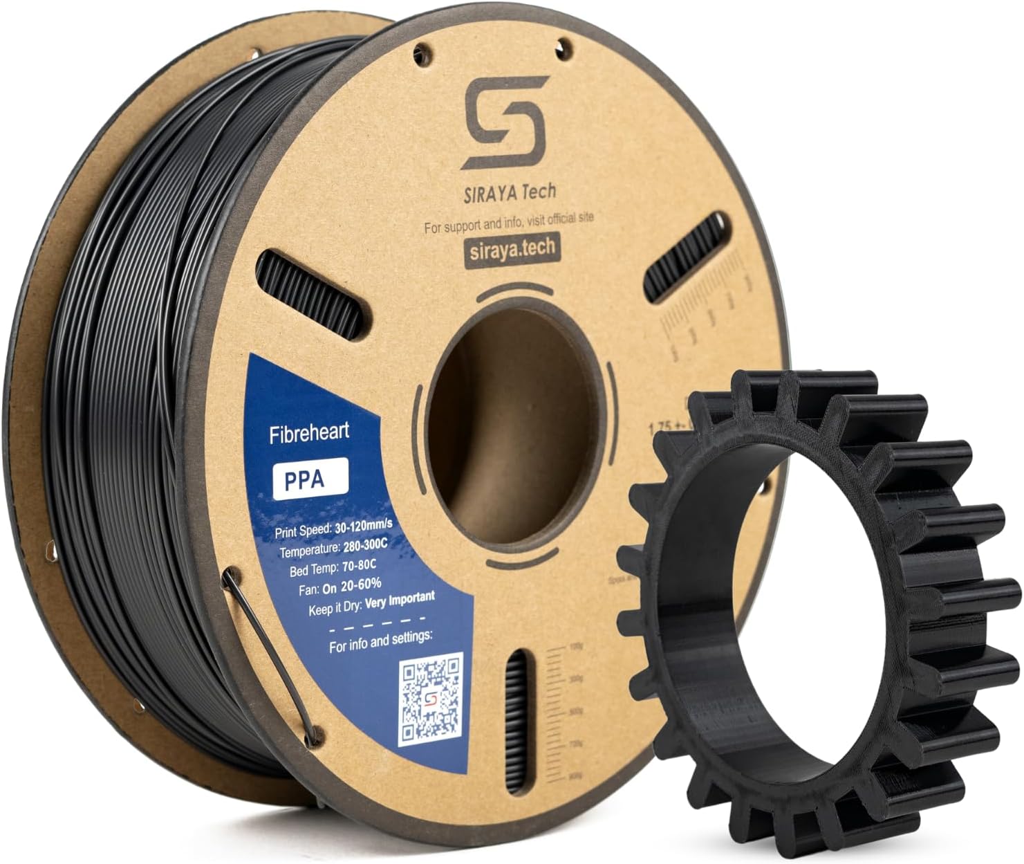Fibreheart PPA 3D Printing Filament for Industrial Applications