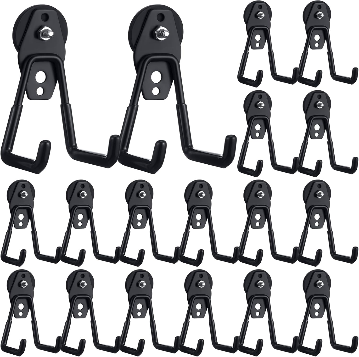 Landhoow Large Magnetic Hooks for Heavy Duty Storage Solutions
